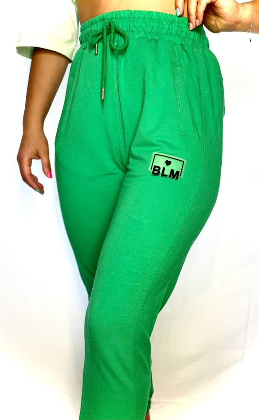 Tracksuit Pants from By Love Me (Green)